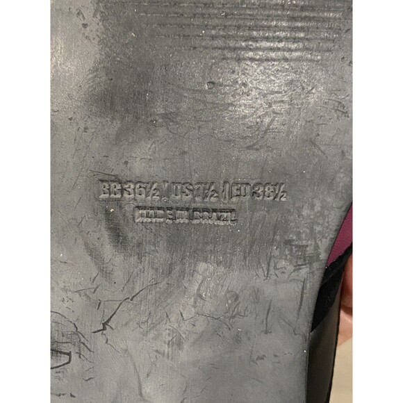 FARM Rio Rainbow Beaded Mule Vegan Tropical Vacation Boho Size 7.5 - Picture 4 of 10